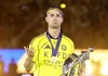 Cristiano Ronaldo Celebrates Saudi League Title With Wild Drum Celebration Cristiano Ronaldo Celebrates Saudi League Title With Wild Drum Celebration