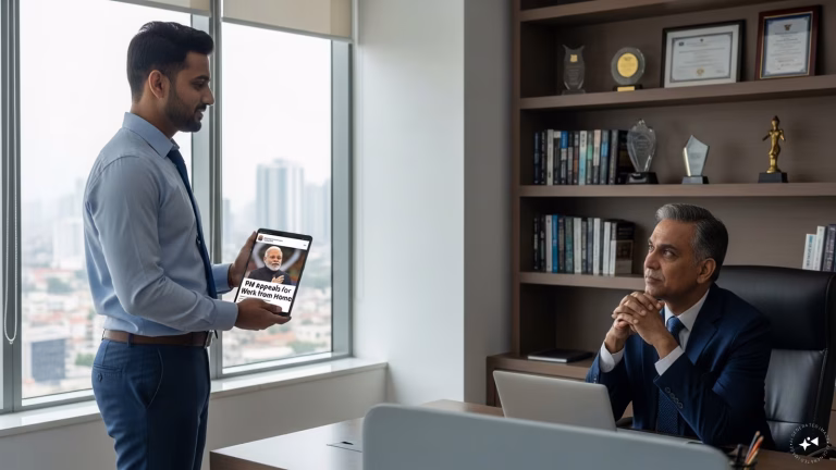 Can Your Company Reject Work From Home? What PM Modi’s Appeal Really Means Under Indian Labour Laws