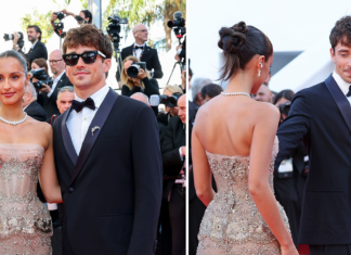 Charles Leclerc and Alexandra Saint Mleux Make First Public Appearance After Marriage at Cannes Charles Leclerc and Alexandra Saint Mleux Make First Public Appearance After Marriage at Cannes