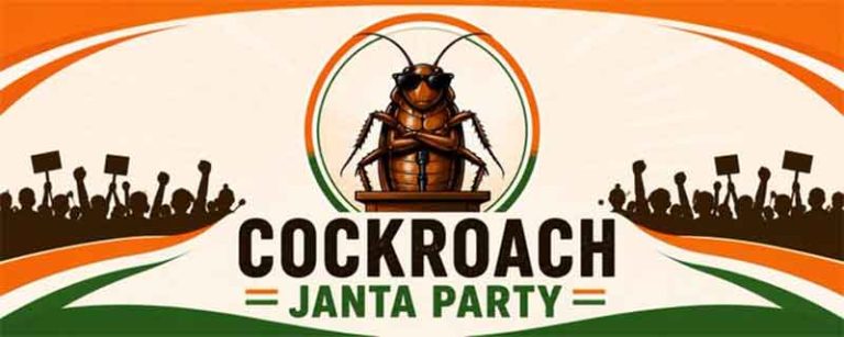 Cockroach Janata Party and the Rise of Meme Politics: Why India’s Youth Debate Matters