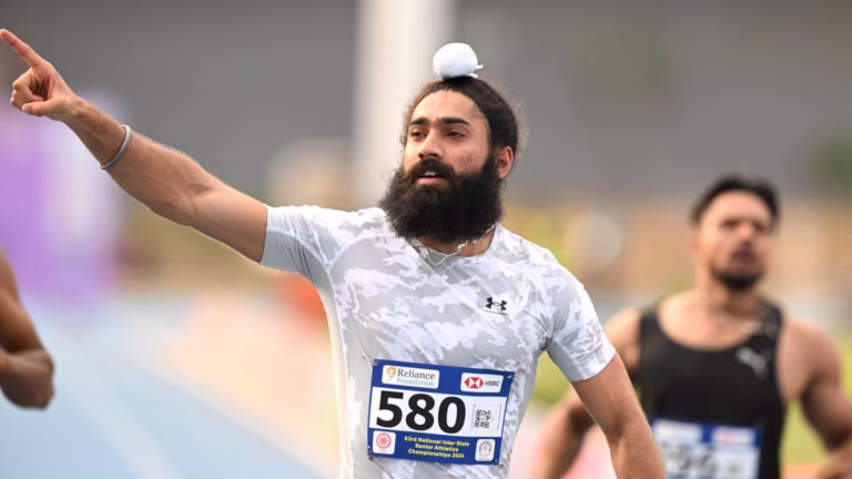 Farmer’s Son Gurvinder Singh Smashes 100m National Record Again, Clocks 10.09 Seconds In Ranchi