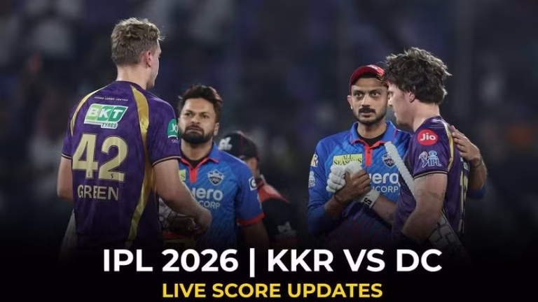 KKR vs DC Live Score: KL Rahul Smashes 25-Ball Fifty As Delhi Capitals Reach 135/3