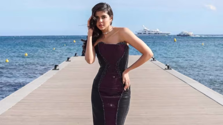 Kalyani Priyadarshan Stuns at Cannes 2026 With Dramatic Back-Jewel Lariat Necklace
