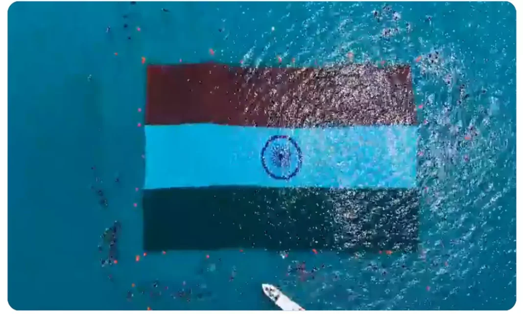 Andaman And Nicobar Sets Guinness World Record with Largest Underwater National Flag