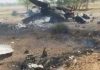 Pakistan Air Force Jet Crashes Near Mianwali, Pilots Eject Safely Pakistan Air Force Jet Crashes Near Mianwali, Pilots Eject Safely