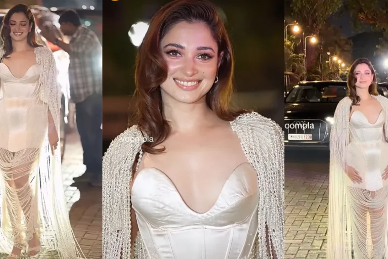 Tamannaah Bhatia Radiates Elegance in Pearl-Detailed Rahul Mishra Couture at Femina Beauty Awards 2026