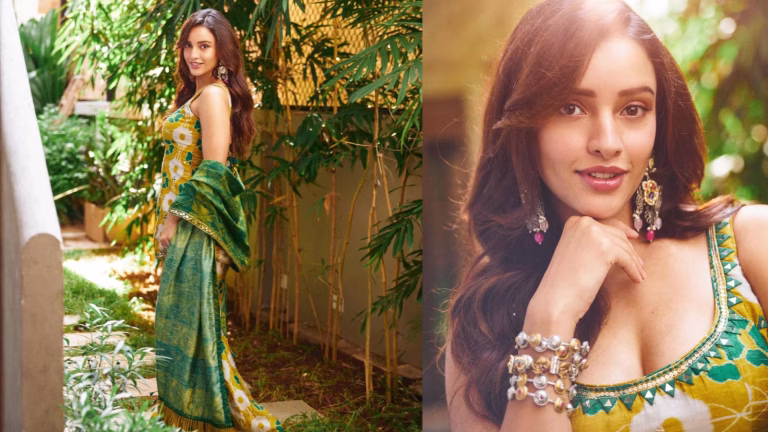 Triptii Dimri Embraces Botanical Glam In Floral Ensemble During Maa Behen Promotions