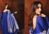 Triptii Dimri Stuns In Regal Blue Anarkali During Maa Behen Promotions Triptii Dimri Stuns In Regal Blue Anarkali During Maa Behen Promotions
