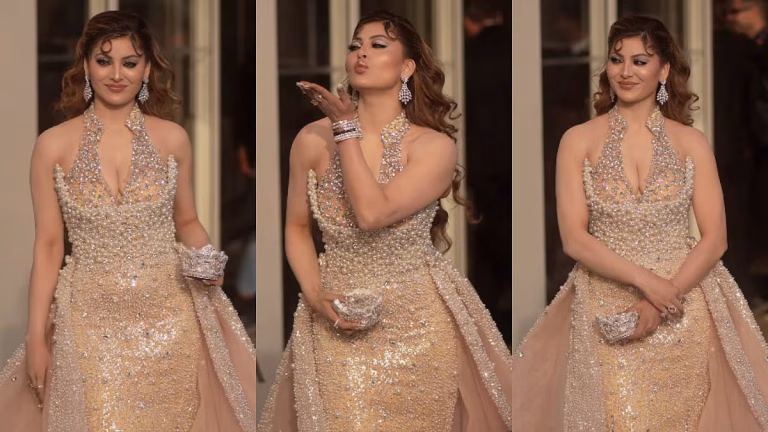 Cannes 2026: Urvashi Rautela Carries ₹5 Lakh Princess Diana Inspired Crown Clutch