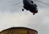 Army Chopper Rescues Youths Stranded on Water Tank in UP Army Chopper Rescues Youths Stranded on Water Tank in UP