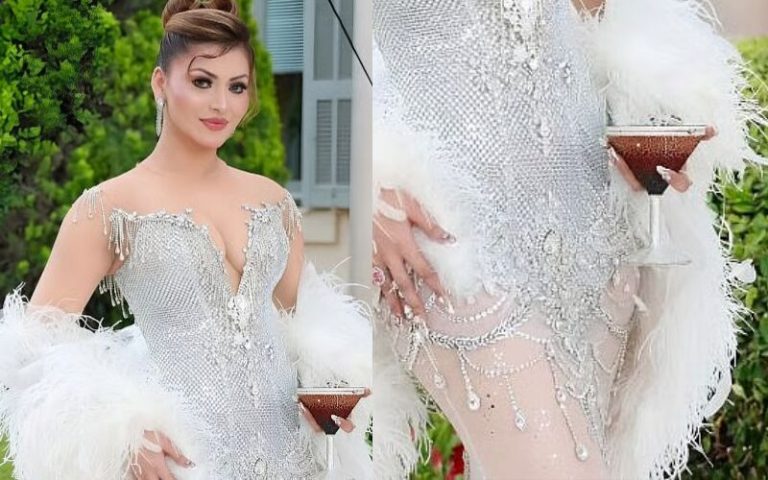 Urvashi Rautela Turns Heads At Cannes 2026 With Espresso Martini-Inspired Clutch
