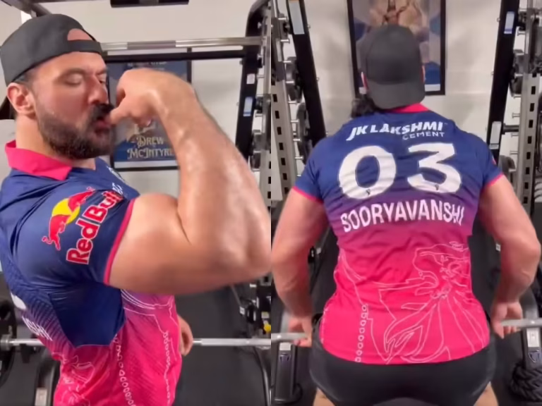 WWE Superstar Drew McIntyre Calls Vaibhav Sooryavanshi 'Chosen One', Dons His Jersey