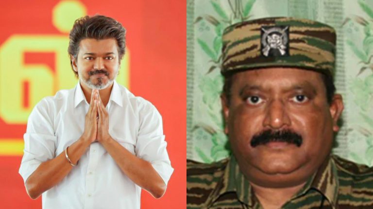 Vijay Faces Backlash Over Tribute to LTTE Chief Prabhakaran