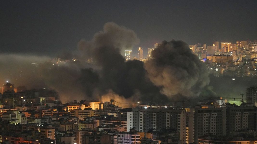 Israel Pounds Beirut Ahead Of Washington Talks, Hezbollah Vows Retaliation