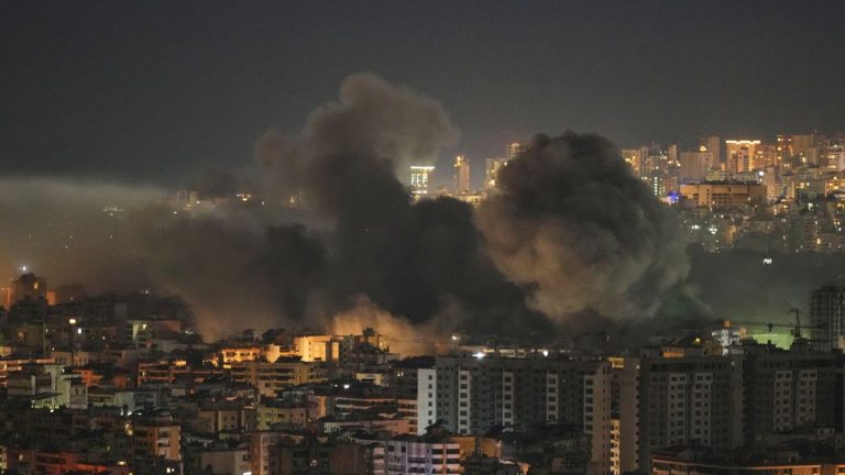 Israel Pounds Beirut Ahead Of Washington Talks, Hezbollah Vows Retaliation
