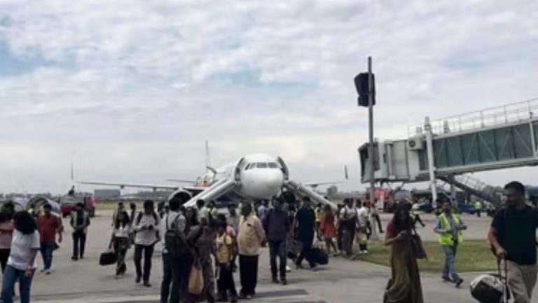 IndiGo Flight Evacuated After Power Bank Catches Fire