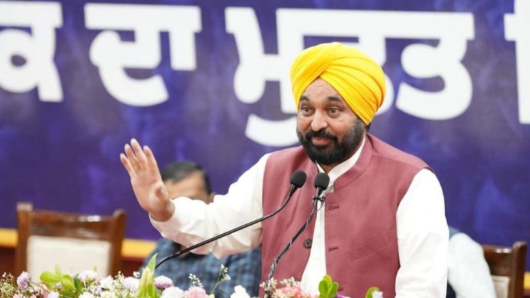 Bhagwant Mann Targets PM Modi Over Foreign Tours