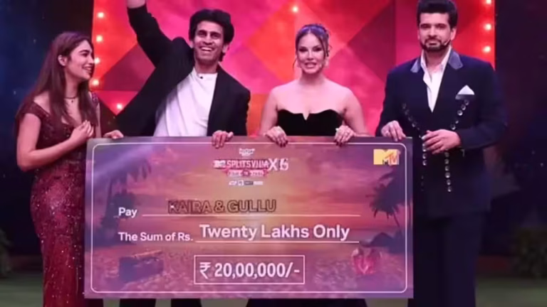 MTV Splitsvilla 16: Gullu & Kaira Anu Lifts Trophy With ₹20 Lakh Prize Money