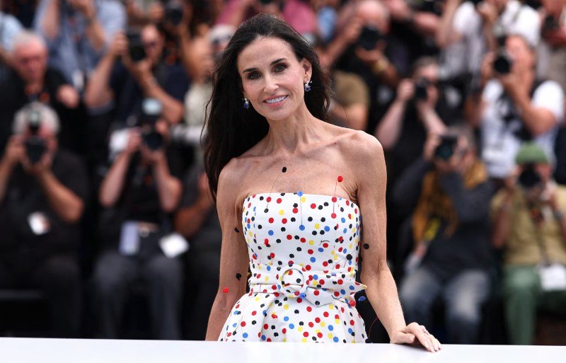 Demi Moore Dominates Cannes 2026 With Bold Footwear And 