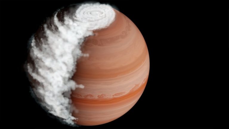 It Is the Gas Giant Planet Where Clouds Turn To Stone