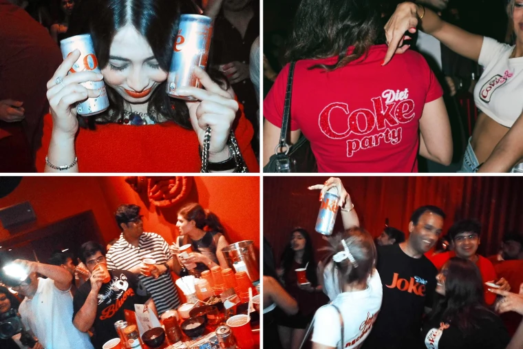 India’s “Diet Coke Party” Trend Arrives In Gurgaon, Becomes Latest Gen Z Nightlife Obsession