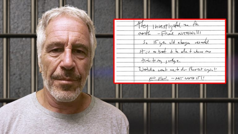 Jeffrey Epstein’s Suicide Note Unsealed Years After New York Jail Death