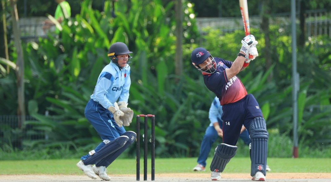 Nepal's Kushal Bhurtel Hit Six Sixes in One Over Against China