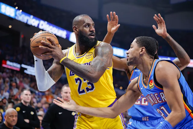 NBA Playoffs: Thunder Hold Lakers to Lowest Playoff Score Since 2021, Pistons Overcome Cavs Surge