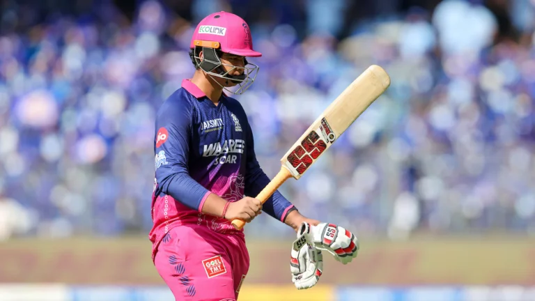 IPL 2026: Rajasthan Royals Top Order Crushed Against MI