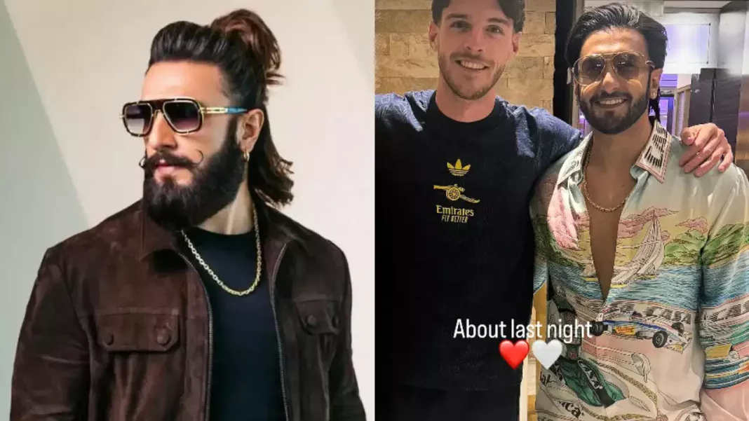 Ranveer Singh Meets Arsenal Star Declan Rice In Budapest As Fans Celebrate A Meeting Of Champions