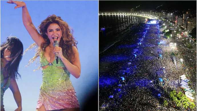 Shakira Turned Copacabana into the World’s Largest Dance Floor