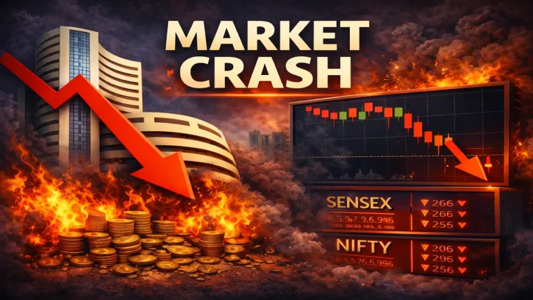 Sensex Crashes Over 900 Points, Nifty Falls Below 23,400 Amid Surge In Crude Oil Prices