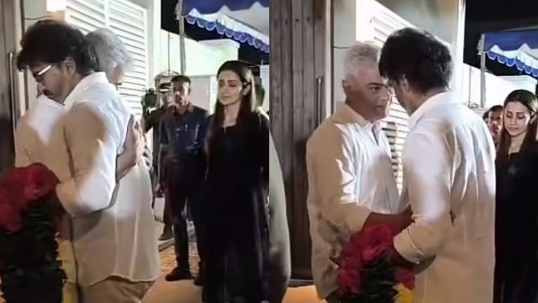 Trisha Accompanies Tamil Nadu CM Vijay To Ajith Kumar’s Residence After Mother Mohini Mani’s Death