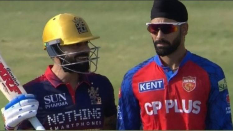 Virat Kohli’s Hilarious Banter With Harpreet Brar Steals Show As RCB Seal IPL 2026 Playoff Spot