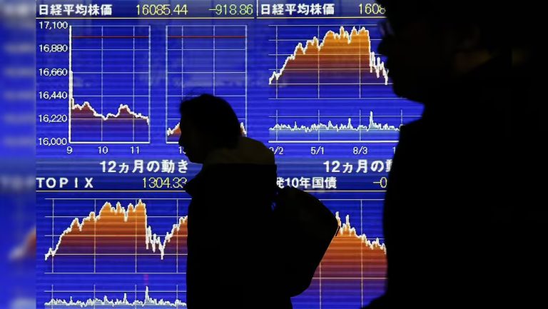 Asian Markets Fall For Second Day As Chip Rally Fades, Sticky US Inflation Spooks Investors