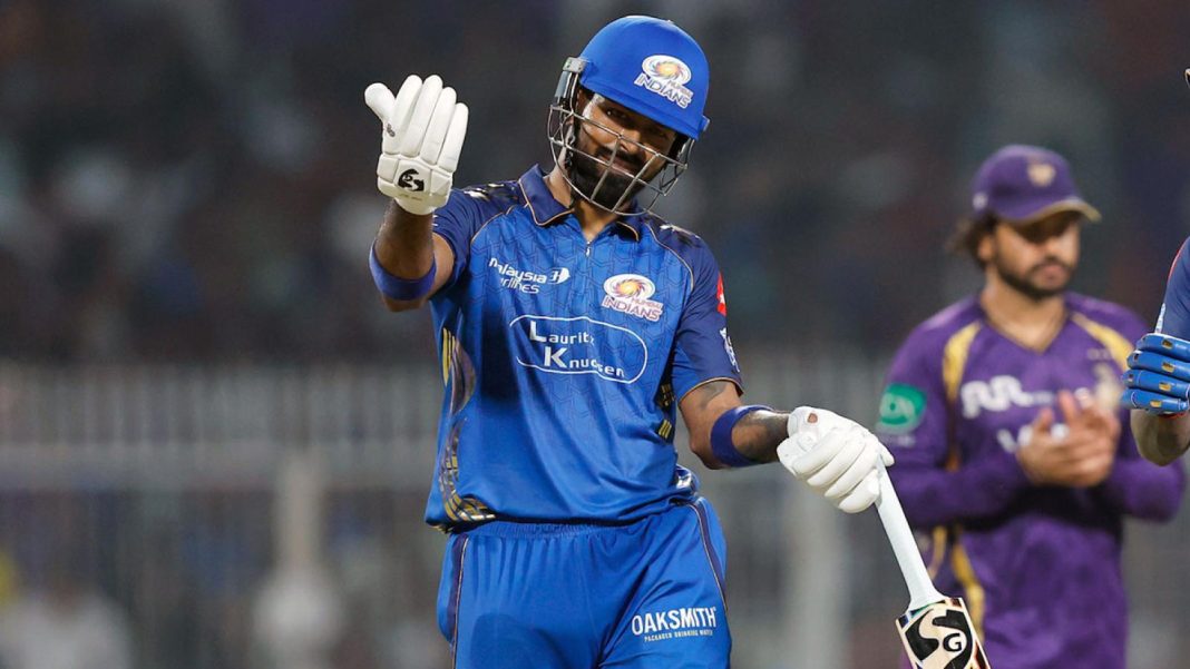 IPL 2026: Hardik Pandya Fined 10 Per Cent Of His Match Fee For Code of Conduct breach