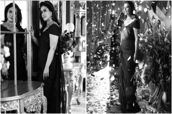 Kajol Stuns in Regal Wine-Coloured Gown, Redefines Timeless Glamour at 51