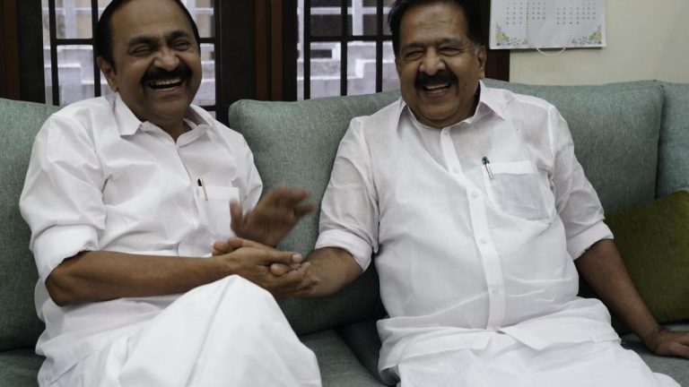 Chennithala, Muraleedharan Among Ministers In New Kerala Cabinet