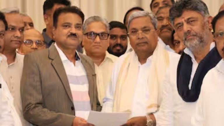 Karnataka CM Siddaramaiah Submits Resignation to Governor's Secretary