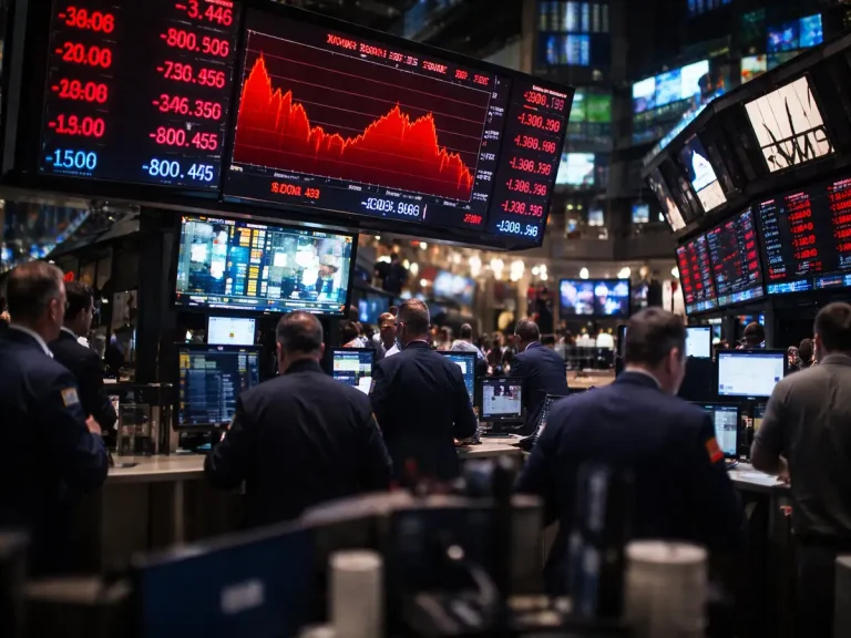 Wall Street Slides For Third Straight Session As Rising Bond Yields, Inflation Fears Weigh On Markets