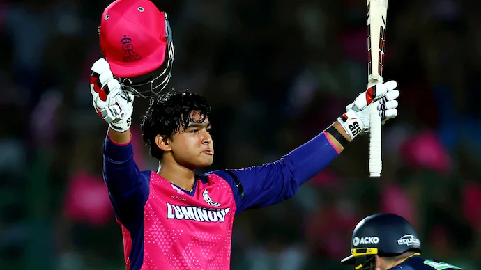 Vaibhav Sooryavanshi Breaks World Record For Fastest 100 T20 Sixes In GT vs RR Clash