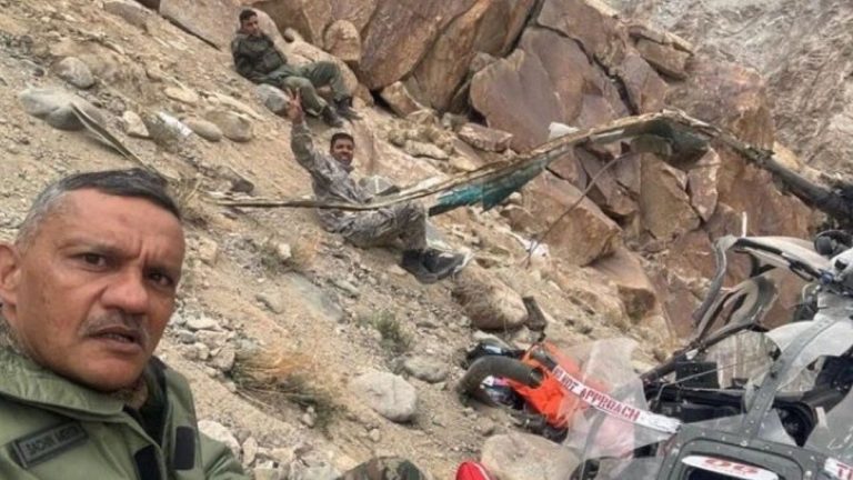 Army Major’s Selfie From Ladakh Helicopter Crash Site Goes Viral