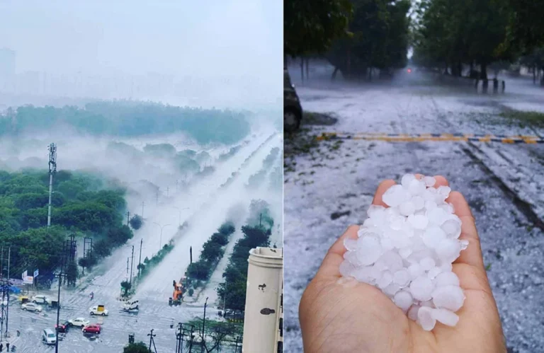 ‘Shimla Ban Gaya!’ Sudden Rain & Hailstorm Turn Delhi-NCR Weather Dramatic Overnight