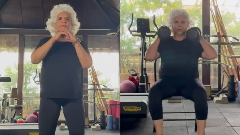 Ageless Fitness: A Look Inside 71-Year-Old Pinkie Roshan’s Inspiring Workout Routine