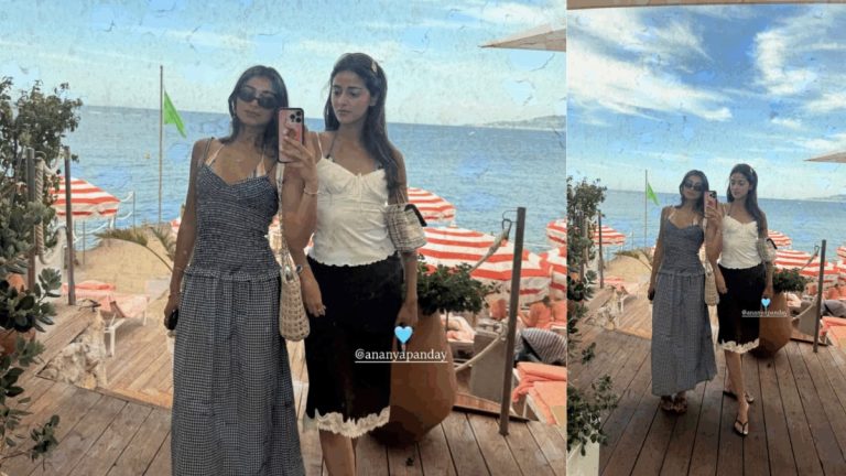 Ananya Panday Nails Effortless Summer Fashion In Chic Holiday Look With Sister Rysa