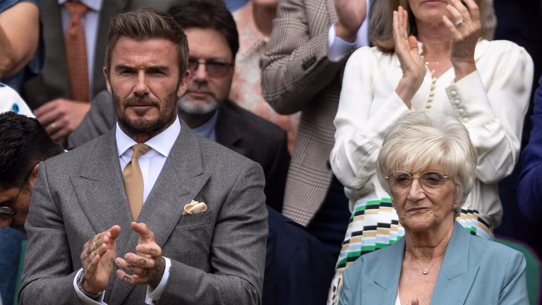 David Beckham And Katherine Jenkins Spark Buzz With Unexpected Royal Box Reunion At Wimbledon