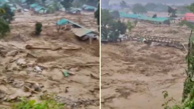 Cloudburst Triggers Massive Landslide, Flash Floods In Arunachal Pradesh