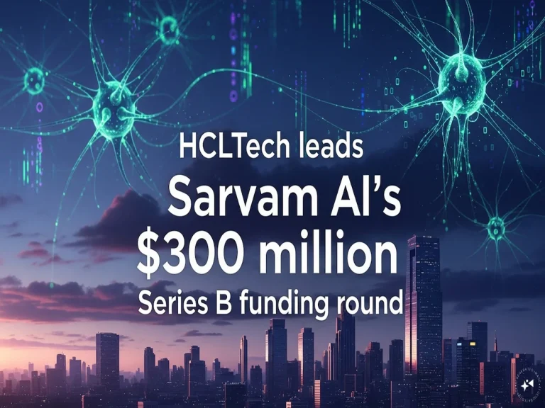 HCLTech Shares Rise 3% After ₹1,427 Crore Investment In Sarvam AI