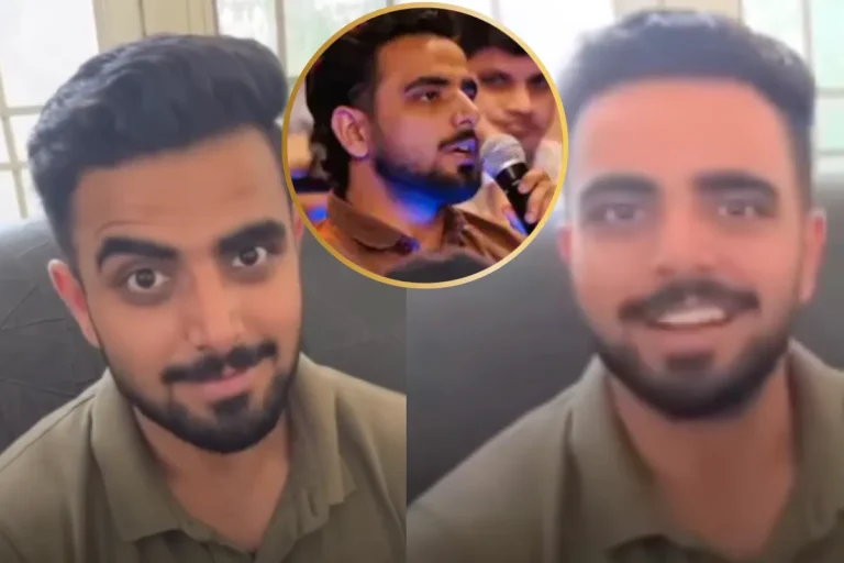 Himanshu Jangra Laughs Over Rs 370 Biryani Row Outside Police Station