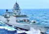 PM Modi Commissions Three Indigenous Naval Warships In Kolkata PM Modi Commissions Three Indigenous Naval Warships In Kolkata